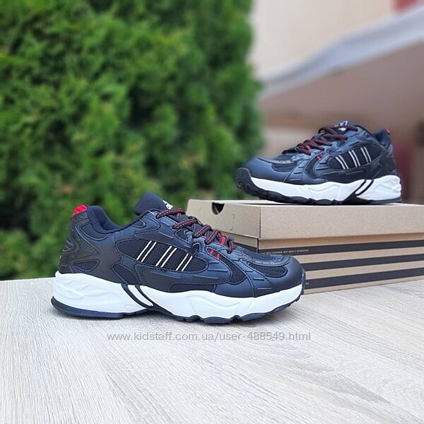 Кросівки чоловічі Adidas IVY PARK Savage V4 чорні з білим