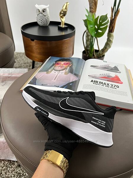 Кросівки чоловічі Nike Zoom Running Black Gray