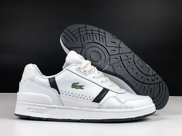 Кросівки чоловічі Lacoste T-Clip білі