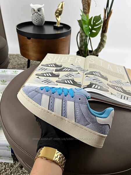 Кросівки жіночі Adidas Originals Campus New Blue white
