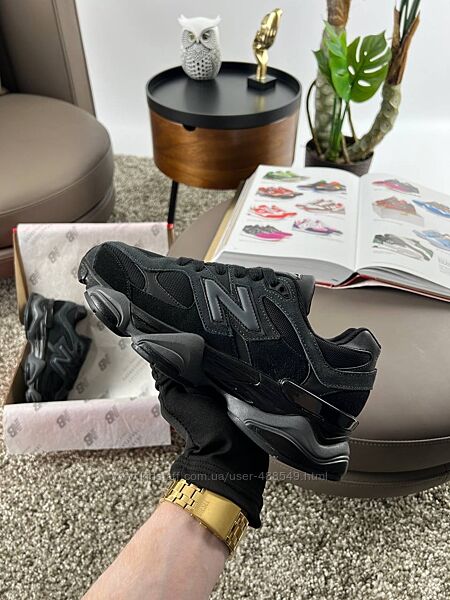 Кросівки чоловічі New Balance 9060 New Black