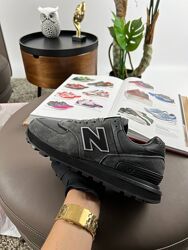 Кросівки чоловічі New Balance Stone Island 574 Dark Gray