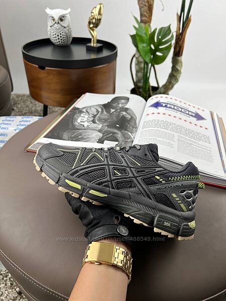 Кросівки чоловічі ASICS Gel-Kahana 8 Dark gray green
