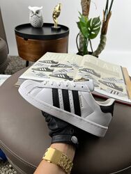 Кросівки жіночі Adidas Originals Superstar White black