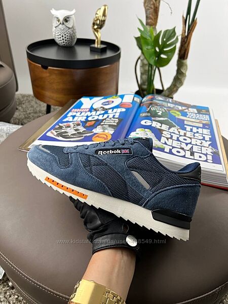Кросівки чоловічі Reebok Classic New Navy White