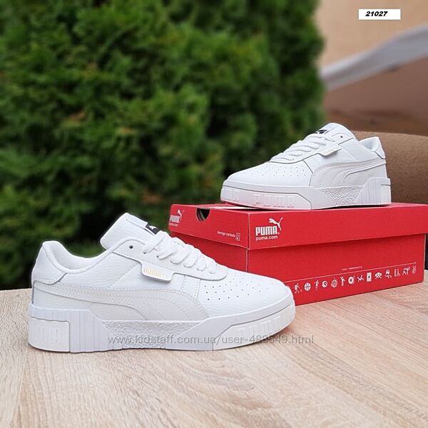 Кросівки жіночі Puma Cali білі   