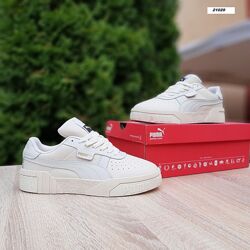 Кросівки жіночі Puma Cali бежеві