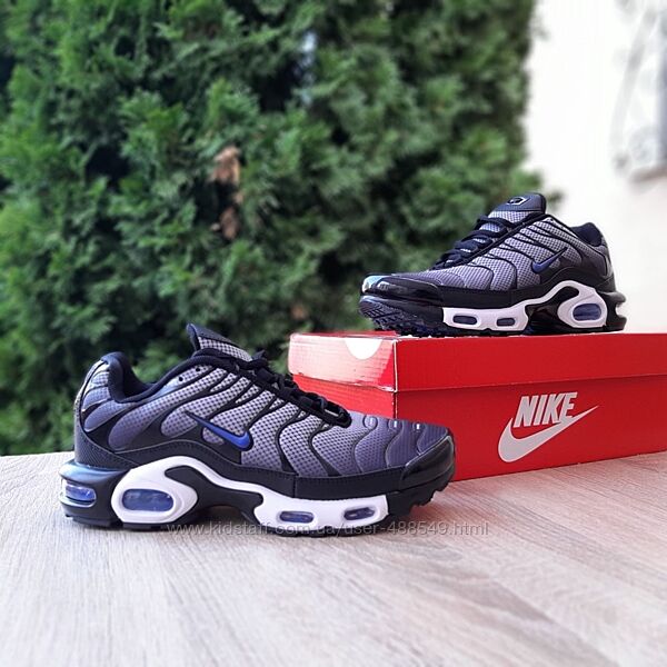 Кросівки чоловічі Nike Air MAX TN AIR чорні з сірим 