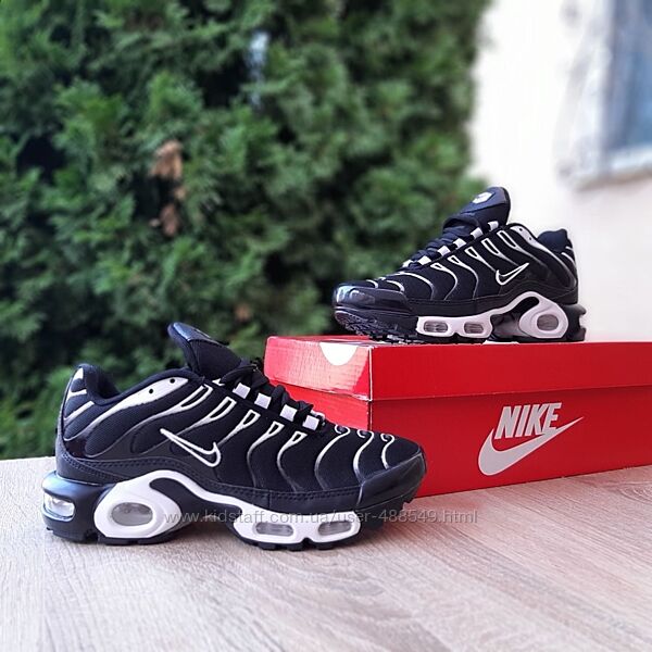 Кросівки чоловічі Nike Air MAX TN AIR чорні з білим
