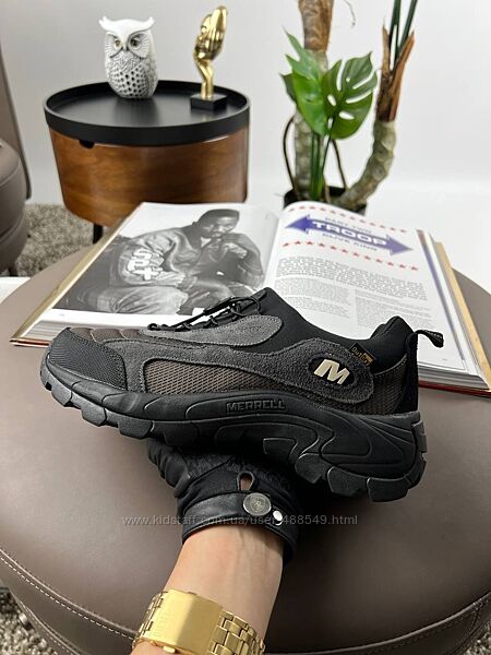 Кросівки чоловічі Merrell MOC EVO 1TRL X Grey Black