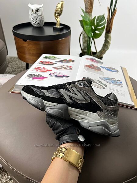Кросівки чоловічі New Balance 9060 Blak Grey