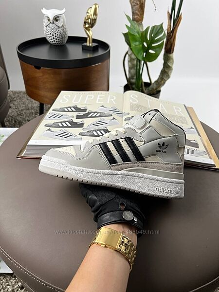 Кросівки жіночі Adidas Originals Forum 84 Mid Grey