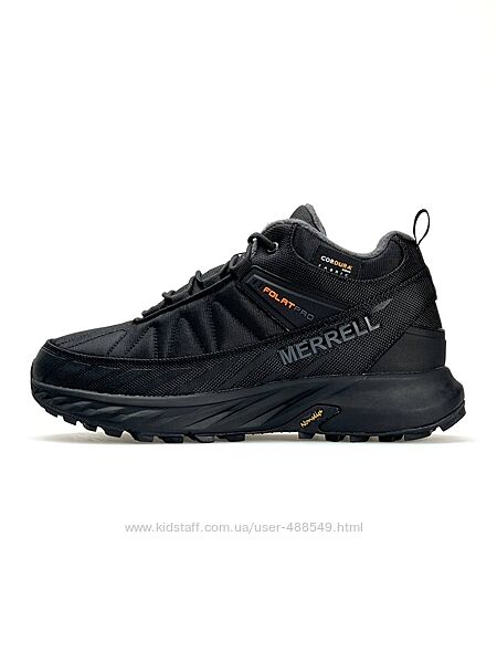 Зимові чоловічі черевики Merrell Float Pro Black Orange
