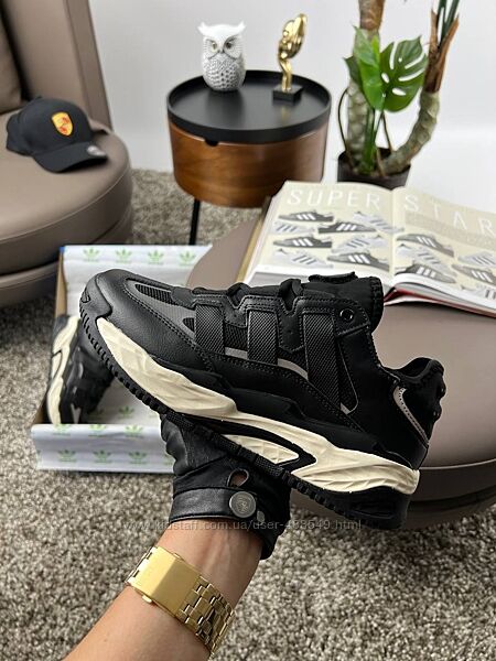 Кросівки чоловічі Adidas Originals Niteball Black beige