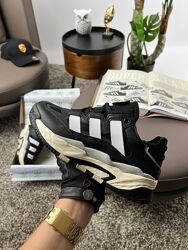 Кросівки чоловічі Adidas Originals Niteball Black white leather