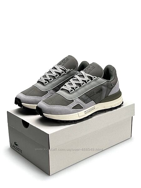Кросівки чоловічі Lacoste Elite Active Light Grey Magnet