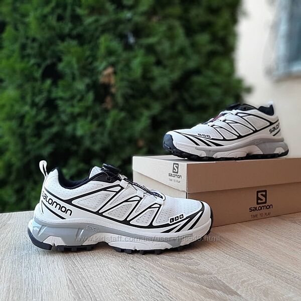 Кросівки чоловічі Salomon S/LAB XT-6 ADV білі з чорним
