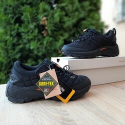Зимові чоловічі кросівки Merrell ICE Cup Moc чорні з помаранчевим
