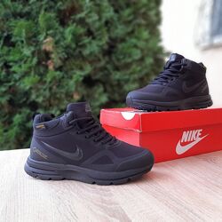 Зимові черевики з хутром Nike Zoom Structure 37x Gore-Tex Black Cordura Win
