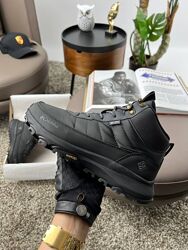 Зимові чоловічі черевики з хутром Columbia Trailstorm grey black fur