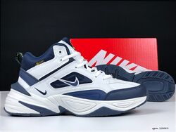 Зимові чоловічі кросівки Nike M2K Tekno білі з синім