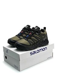 Зимові чоловічі черевики з хутром Salomon Speed Cross Pro  Khaki Fur