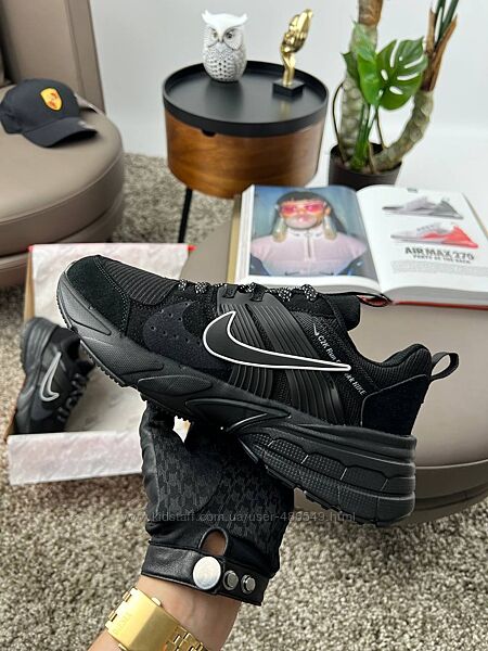 Кросівки чоловічі Nike C2K Run Runtekk Black white