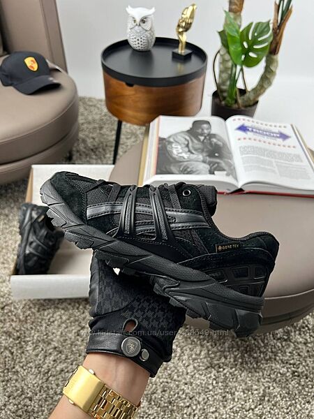 Зимові чоловічі кросівки термо ASICS Gel-Sonoma 15-50 Gore-Tex Black