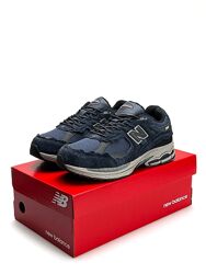 Зимові чоловічі кросівки термо New Balance 2002R Gore-Tex Navy