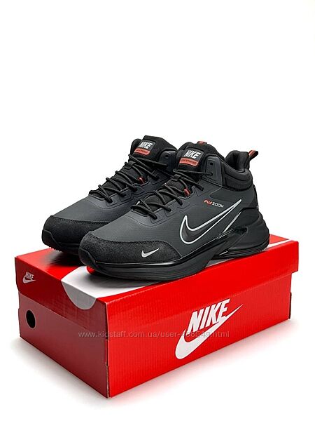 Зимові чоловічі черевики Nike Lunar Apparent Grey Fur