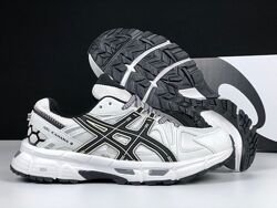 Зимові чоловічі кросівки термо Asics Gel Kahana 8 білі з чорним