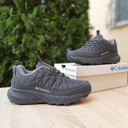 Зимові чоловічі кросівки на флісі Columbia Nonslip Thermo сірі 