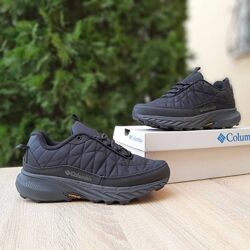 Зимові чоловічі кросівки на флісі Columbia Nonslip Thermo чорні