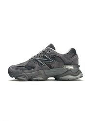 Кросівки жіночі New Balance 9060 Grey, натур замша