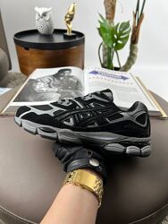 Кросівки чоловічі ASICS Gel-NYC Black Grey, замш/текстиль