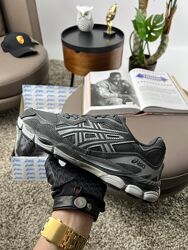 Кросівки чоловічі ASICS Gel-NYC сірі , замш/текстиль