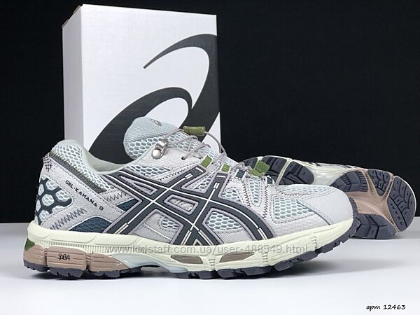 Зимові чоловічі кросівки з хутром Asics Gel Kahana 8 сірі