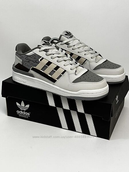 Кросівки чоловічі Adidas Forum Exhibit low 2.0 gray