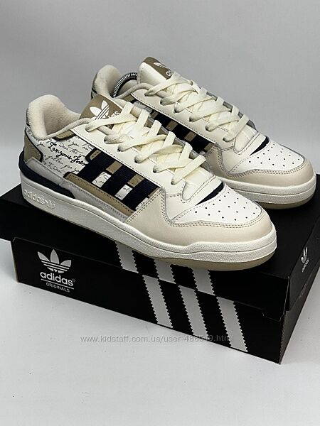 Кросівки чоловічі Adidas Forum Exhibit low 2.0 creamy
