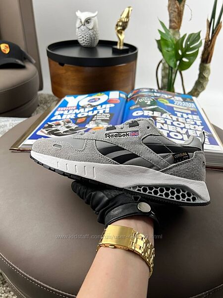 Кросівки чоловічі Reebok Classic Leather Hexalite Grey