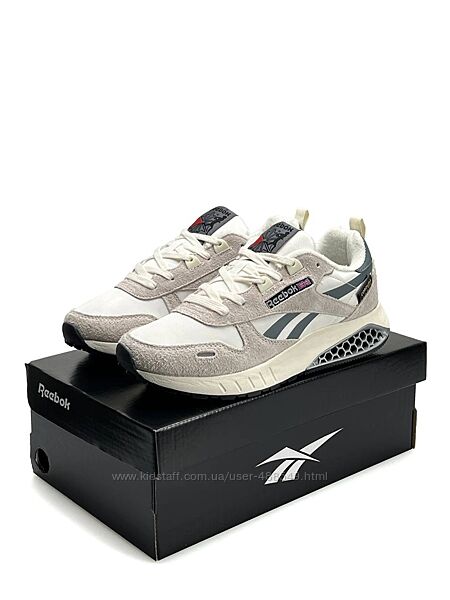 Кросівки чоловічі Reebok Classic Leather Hexalite White Grey  