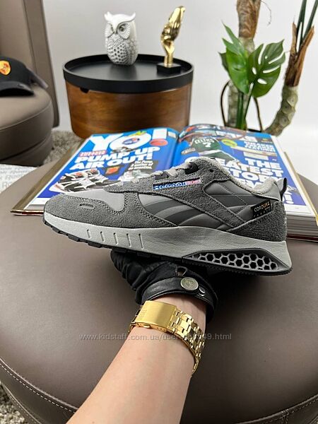 Кросівки чоловічі Reebok Classic Leather Hexalite grey 