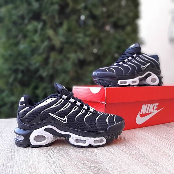 Кросівки чоловічі Nike Air MAX TN AIR чорні з білим