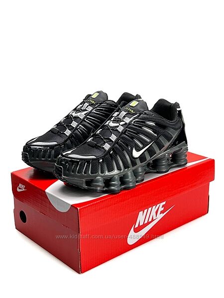 Кросівки чоловічі Nike Shox TL Black Grey