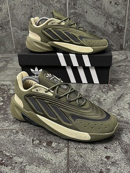 Кросівки чоловічі Adidas Ozelia khaki