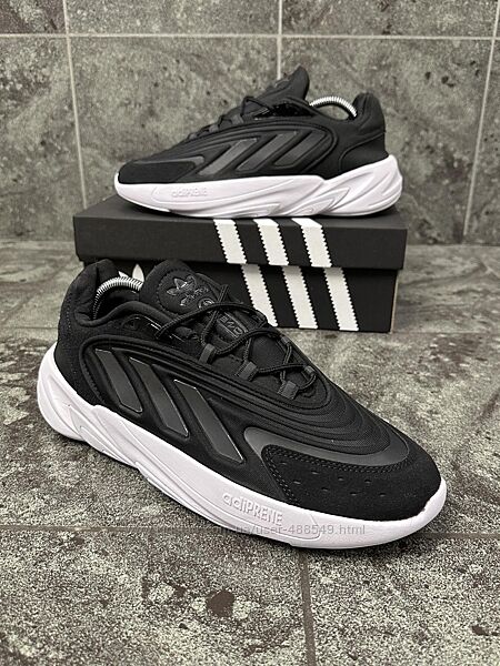 Кросівки чоловічі Adidas Ozelia чорні з білим
