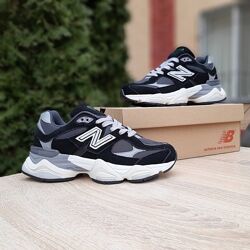 Кросівки жіночі New Balance 9060 чорний з сірим