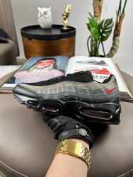 Кросівки чоловічі Nike Air Max 95 PRM Black grey orange