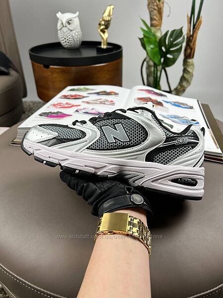 Кросівки чоловічі New Balance 530 Premium Silver grey black 