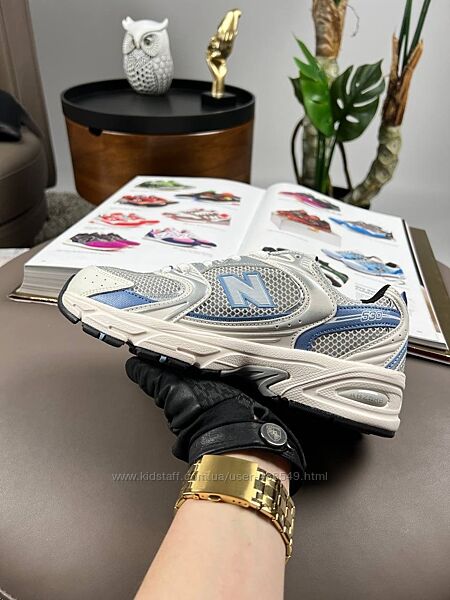 Кросівки жіночі New Balance 530 Premium Beige Blue
